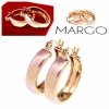 gold plated earrings with exclusive cubic zirconia